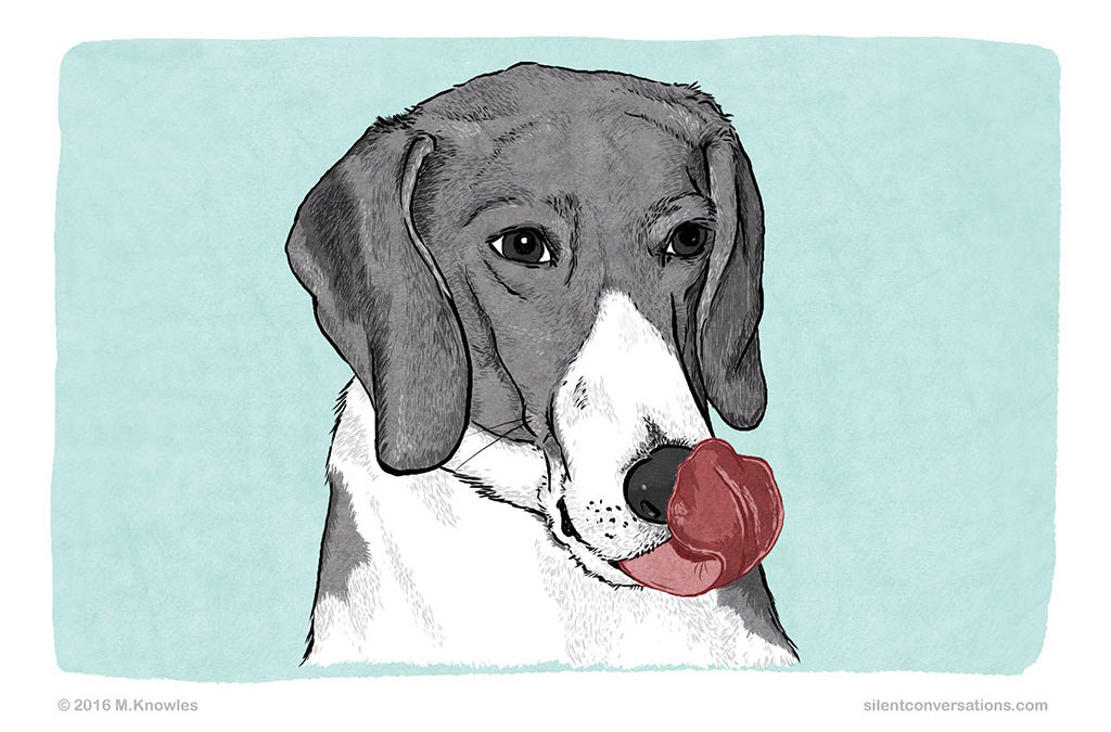 Lip Lick – Dog Body Language